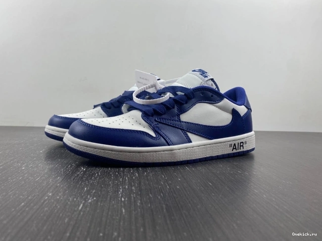 One Kick X CUSTOM TRAVIS X AIR DM7890-101 OFF-WHITE JORDAN SCOTT 1 0806